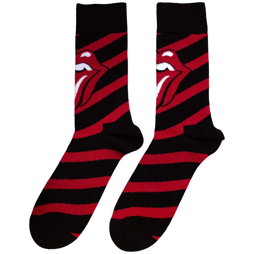 THE ROLLING STONES Unisex Ankle Socks, Stripes