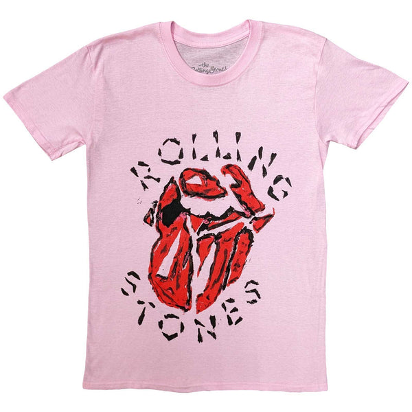 THE ROLLING STONES Attractive T-Shirt, Hackney Diamonds Painted Tongue