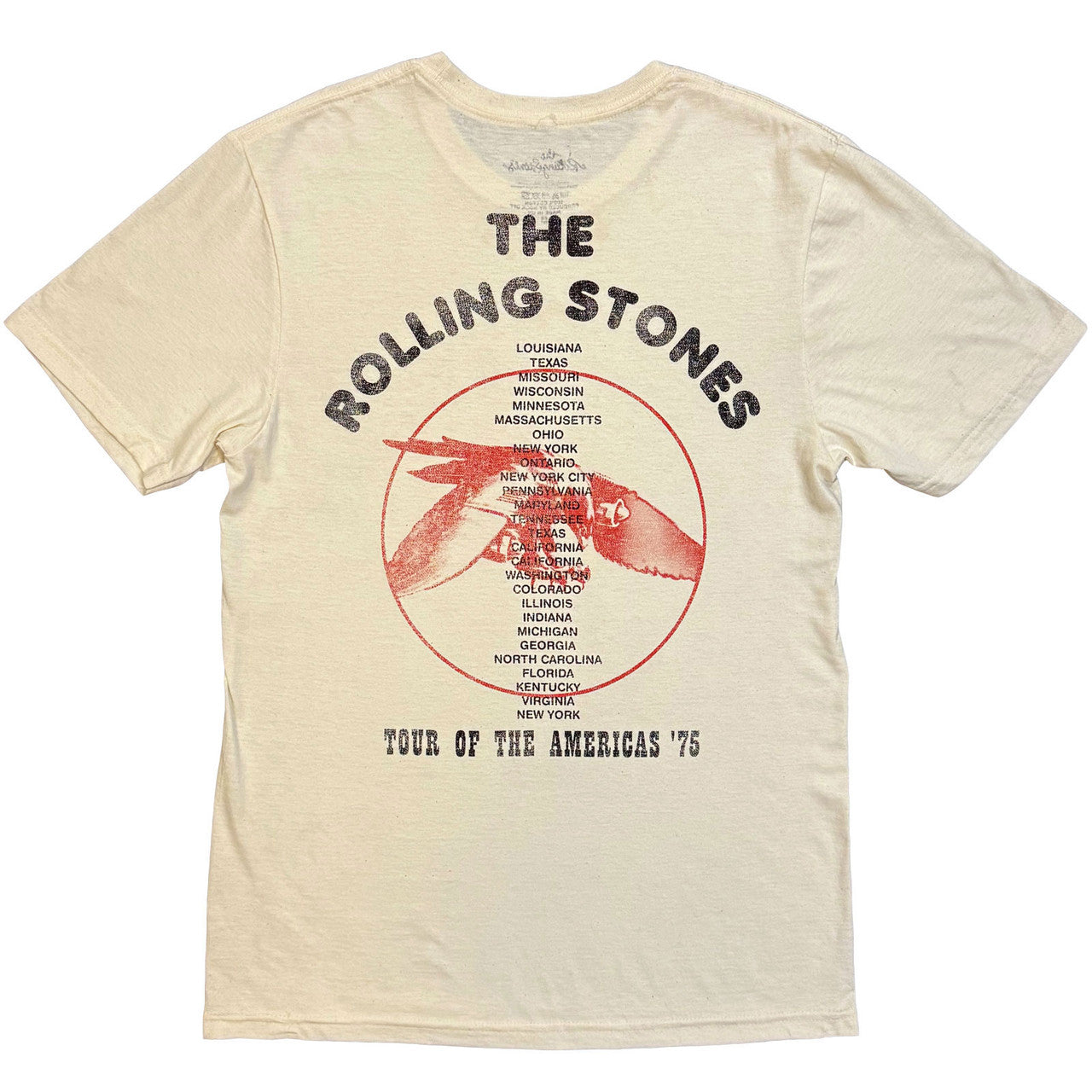 THE ROLLING STONES Attractive T-Shirt, New York City