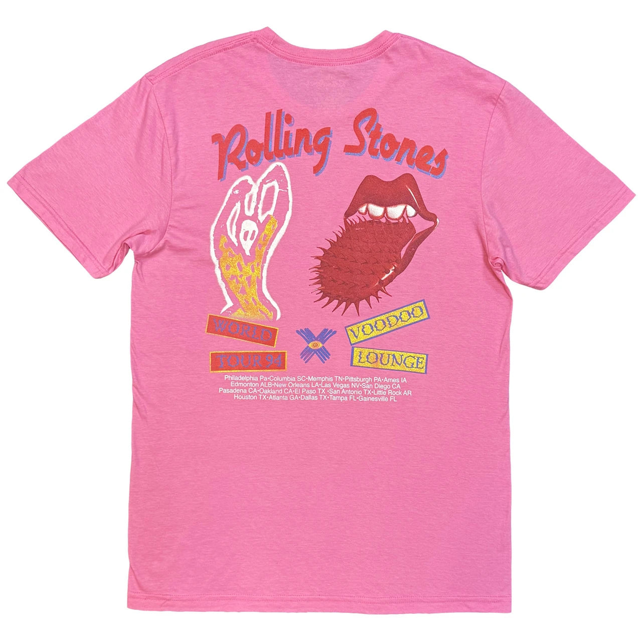 THE ROLLING STONES Attractive T-Shirt, Voodoo Lounge 1994