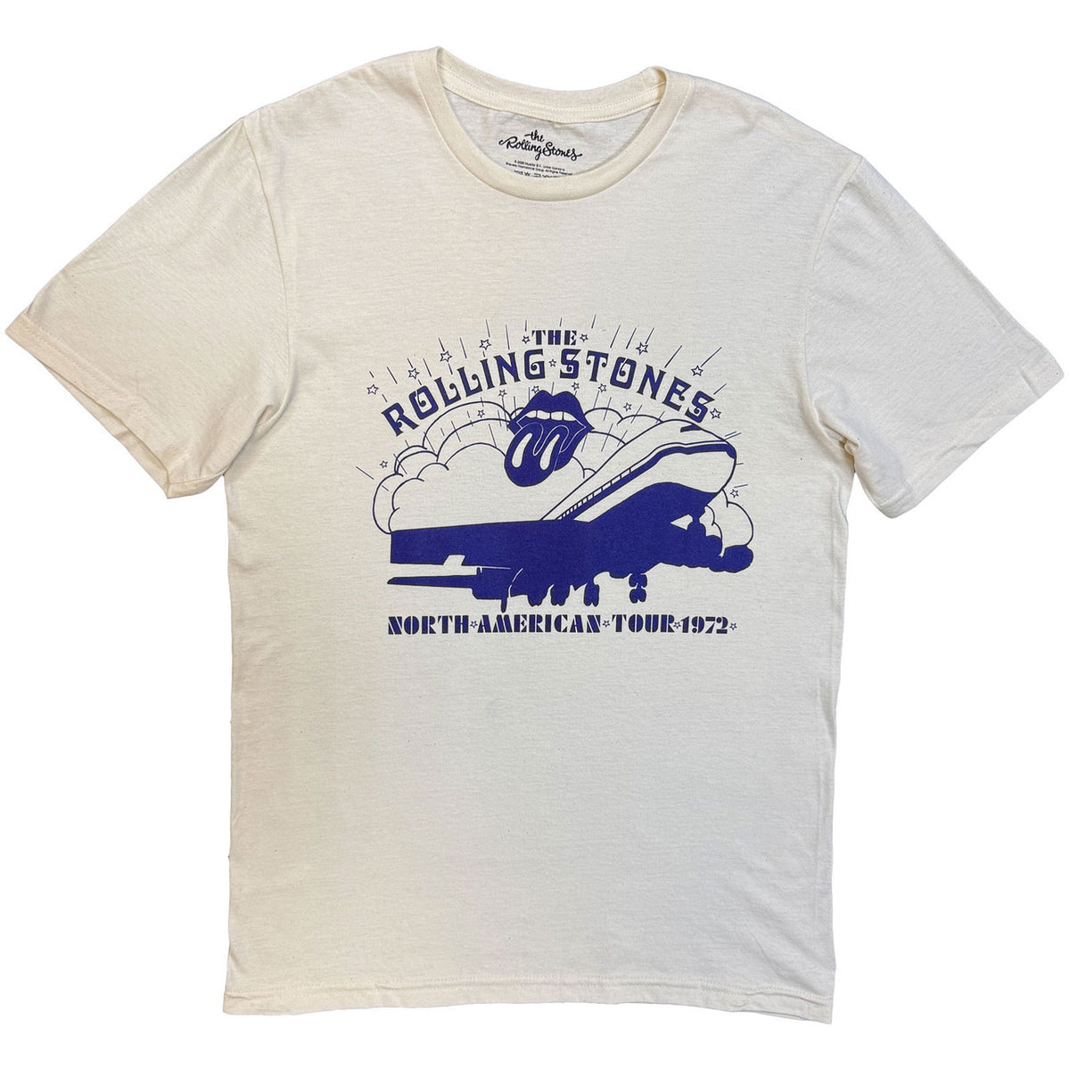 THE ROLLING STONES Attractive T-Shirt, North American Tour 1972