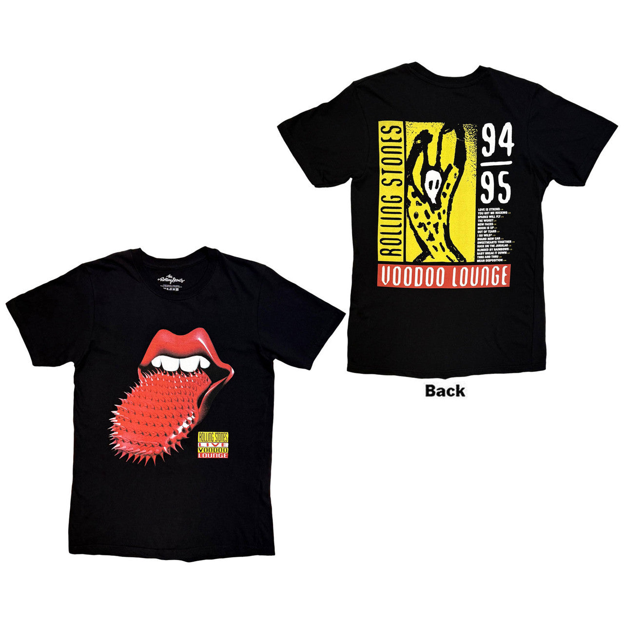 THE ROLLING STONES Attractive T-Shirt, Live Voodoo Lounge Tongue