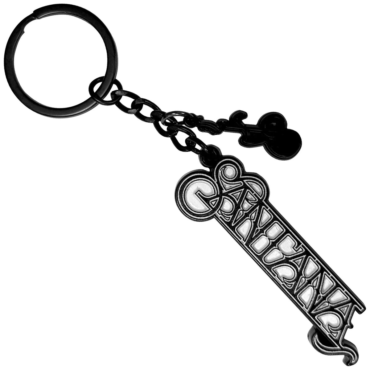 SANTANA Keychain, Logo Guitar Charm