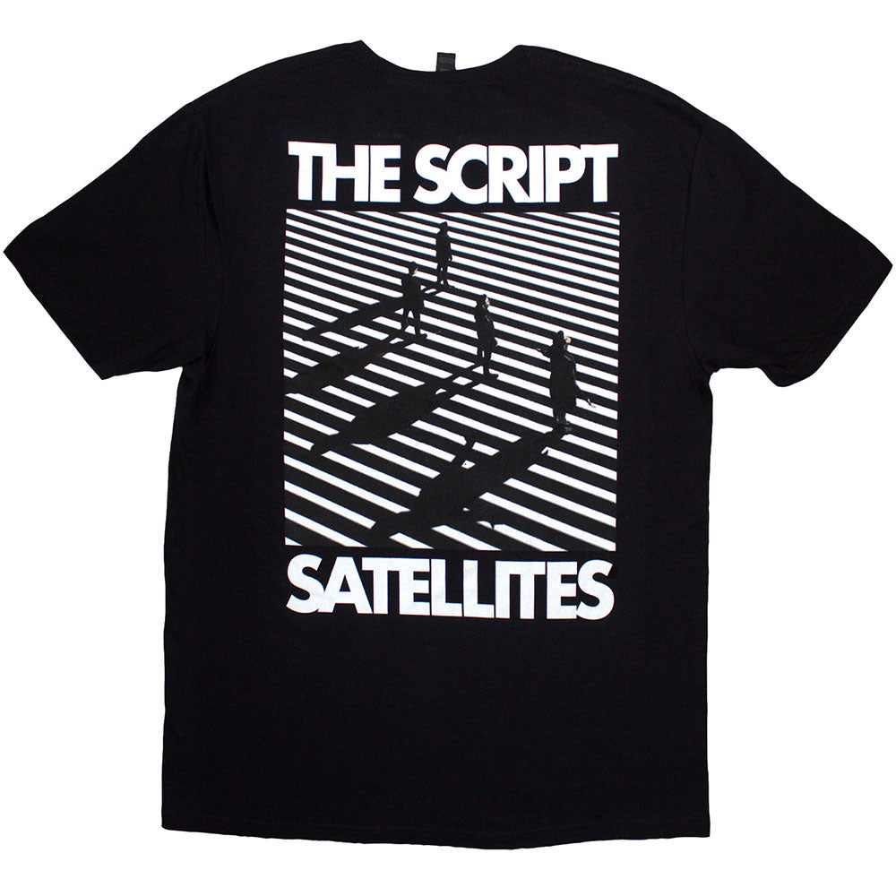 THE SCRIPT Attractive T-Shirt, Satellites & Pocket Logo