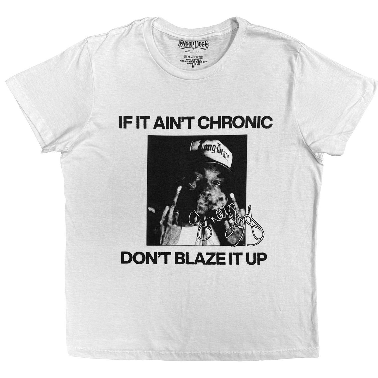 SNOOP DOGG Attractive T-Shirt, Chronic Signature