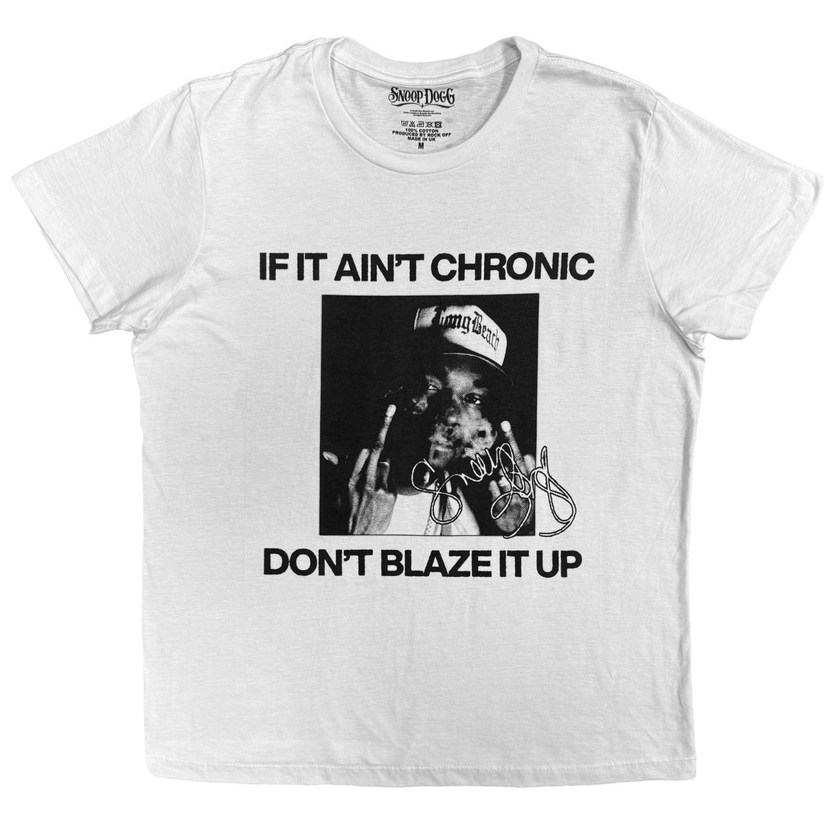 SNOOP DOGG Attractive T-Shirt, Chronic Signature