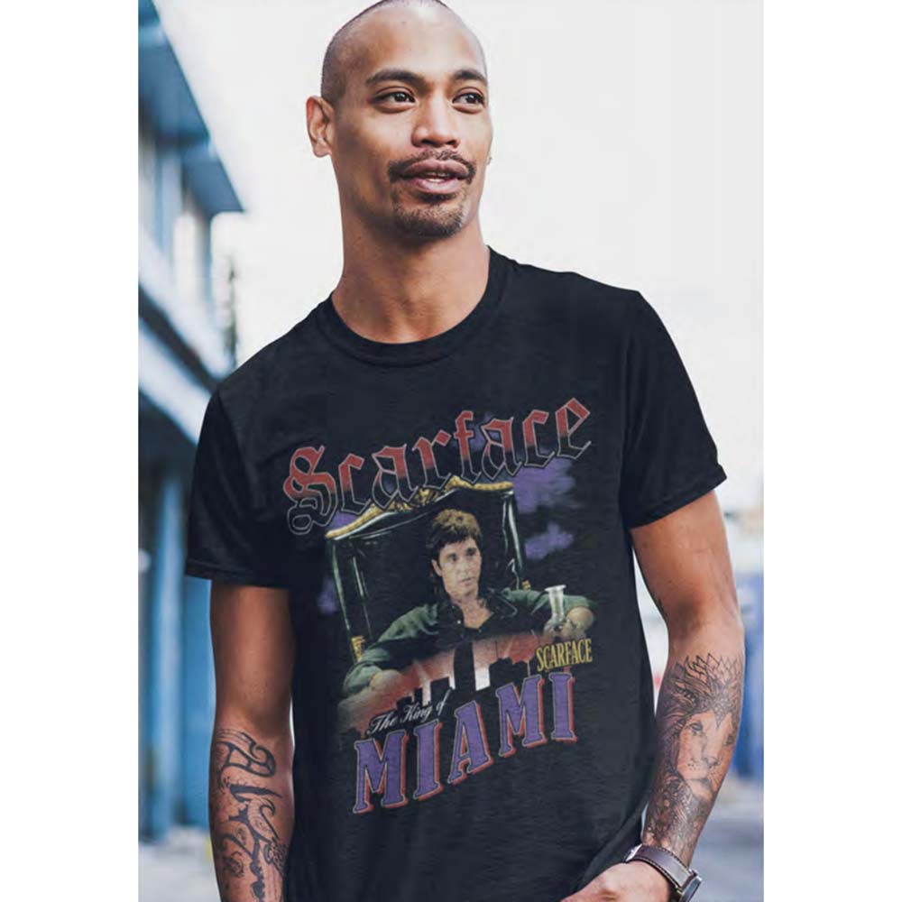 SCARFACE Eye-Catching T-Shirt, MIAMI