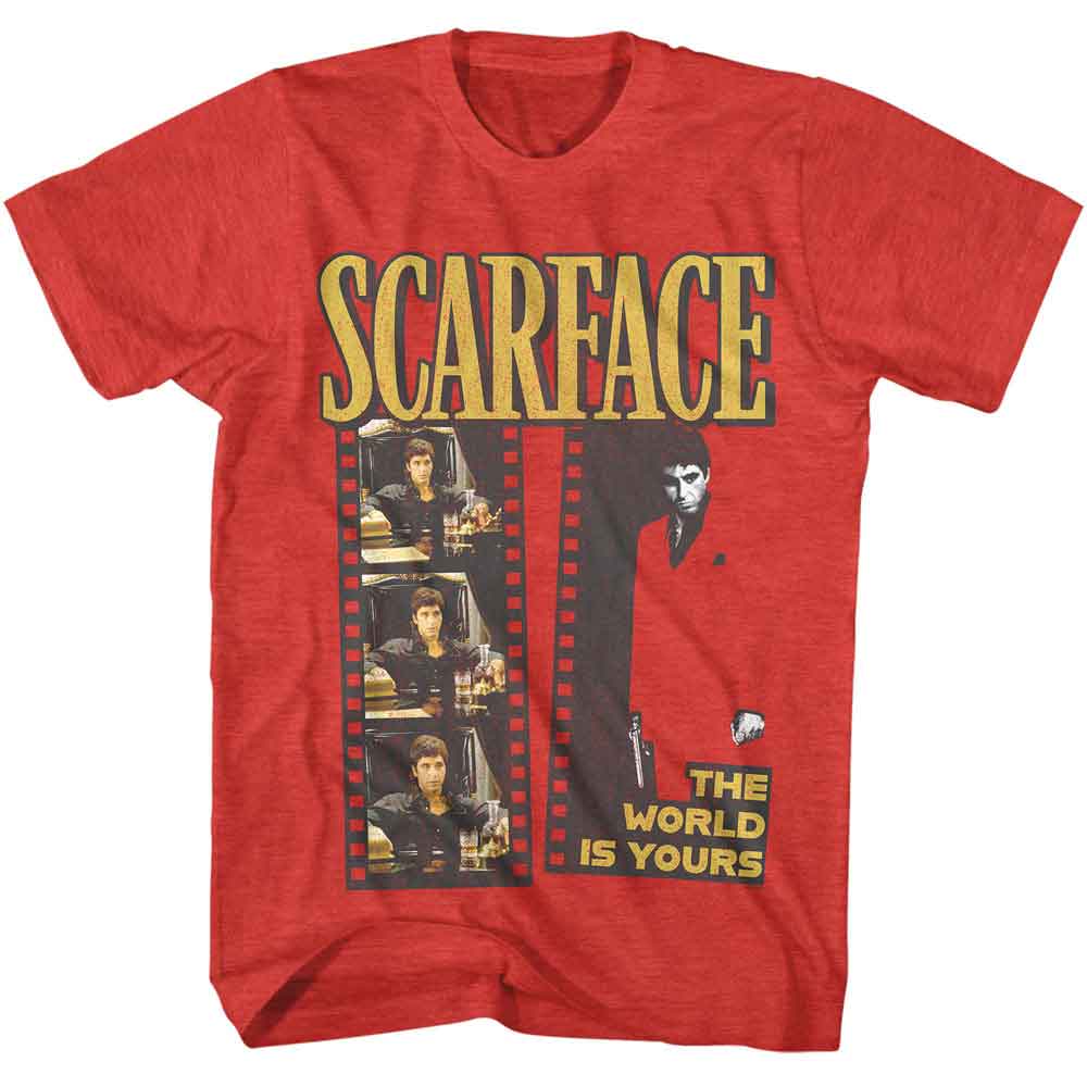 SCARFACE Eye-Catching T-Shirt, FILM STRIP