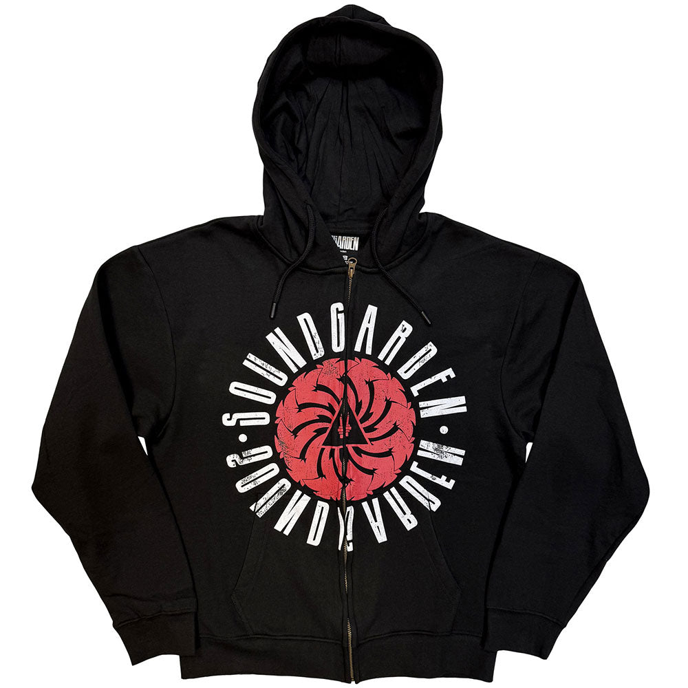 SOUNDGARDEN Attractive Hoodie, Circle Logo