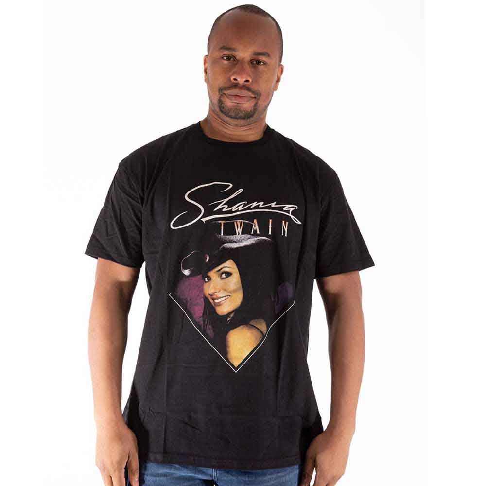 SHANIA TWAIN Attractive T-Shirt, Purple Photo