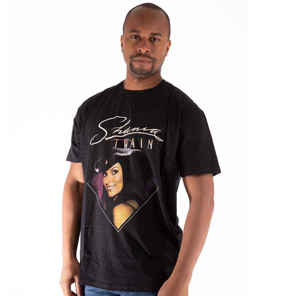 SHANIA TWAIN Attractive T-Shirt, Purple Photo