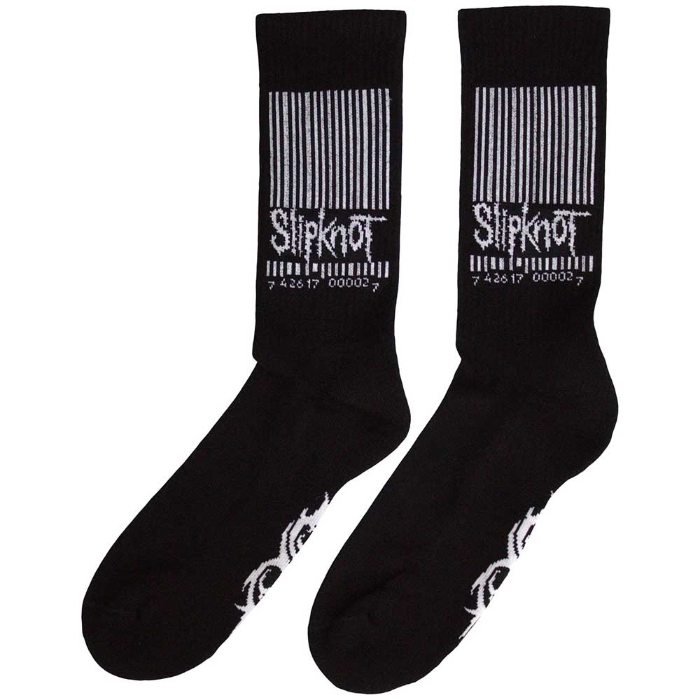 SLIPKNOT Unisex Ankle Socks, Barcode & Tribal S