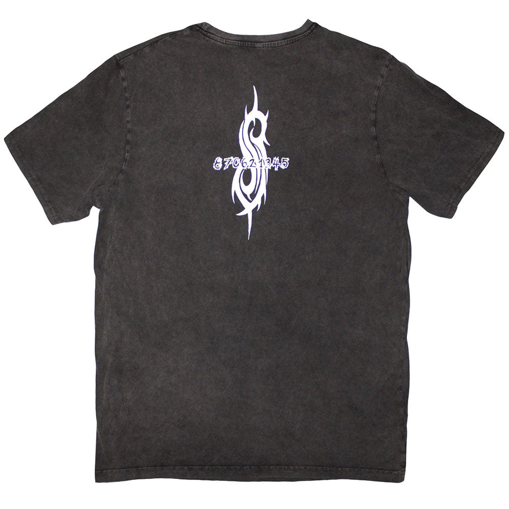 SLIPKNOT Stone Wash T-Shirt, Album Splatter