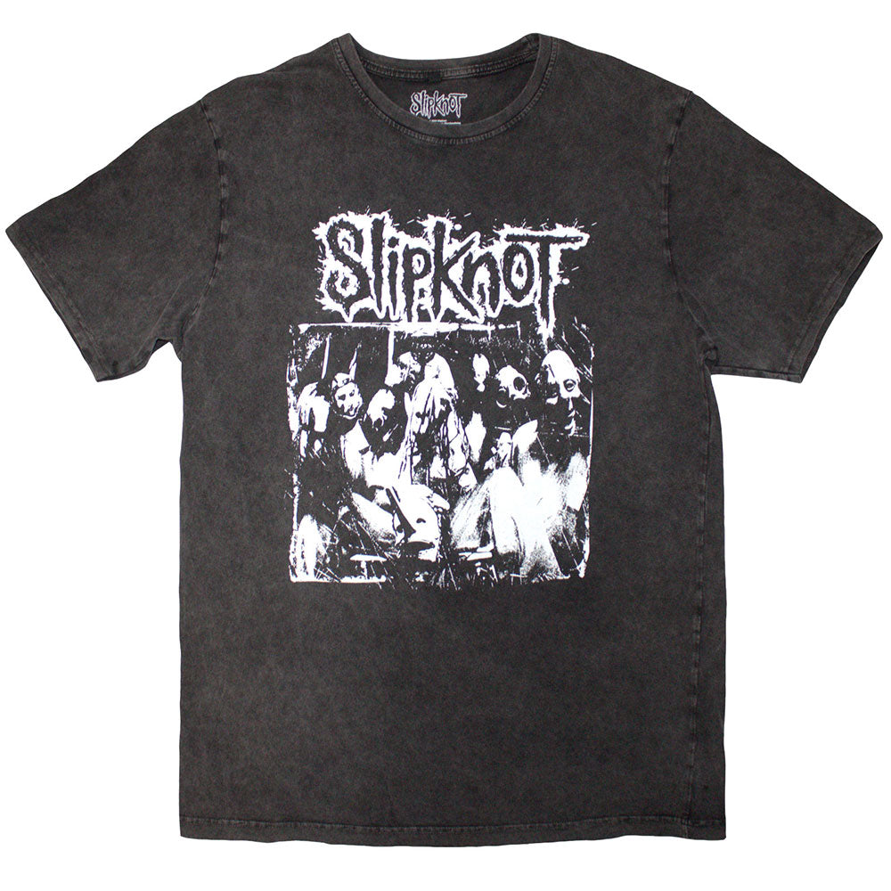 SLIPKNOT Stone Wash T-Shirt, Album Splatter