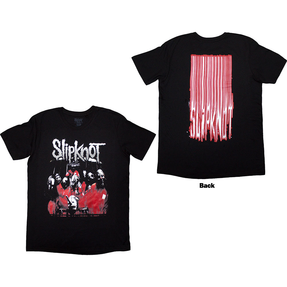SLIPKNOT Attractive T-Shirt, Stretched Barcode