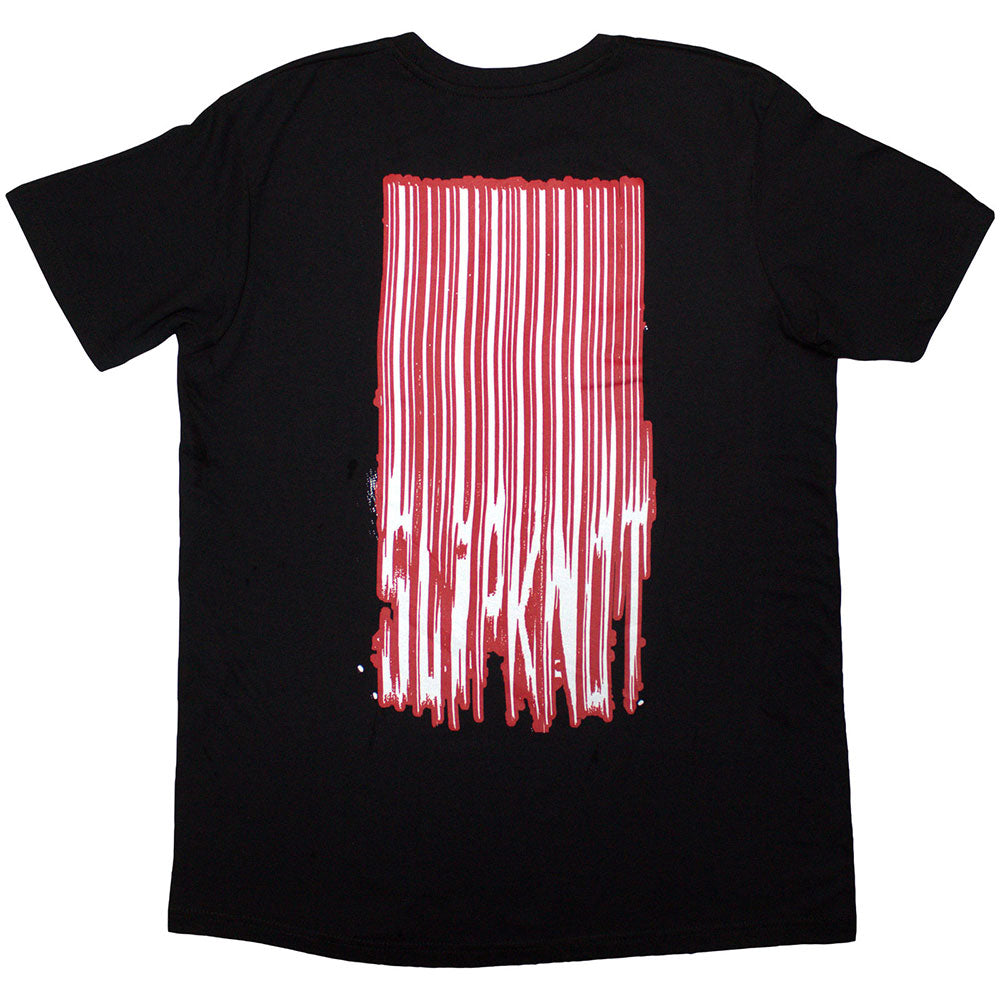 SLIPKNOT Attractive T-Shirt, Stretched Barcode