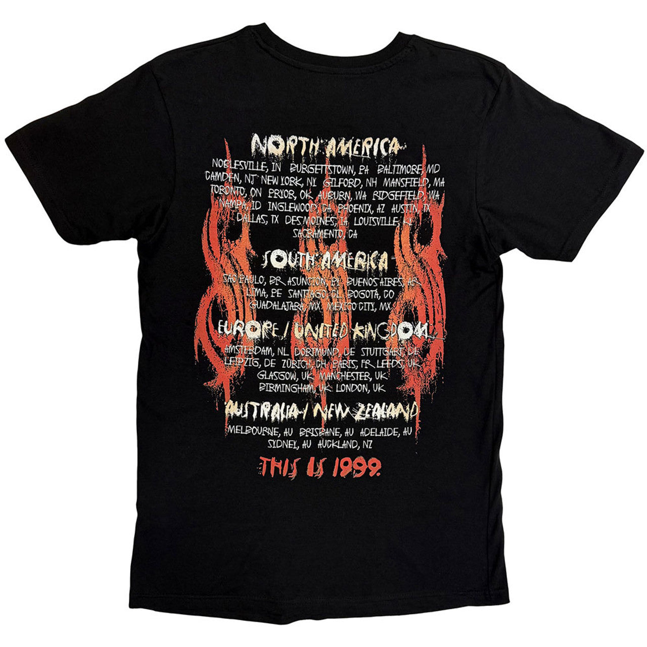 SLIPKNOT Attractive T-Shirt, North American Tour &