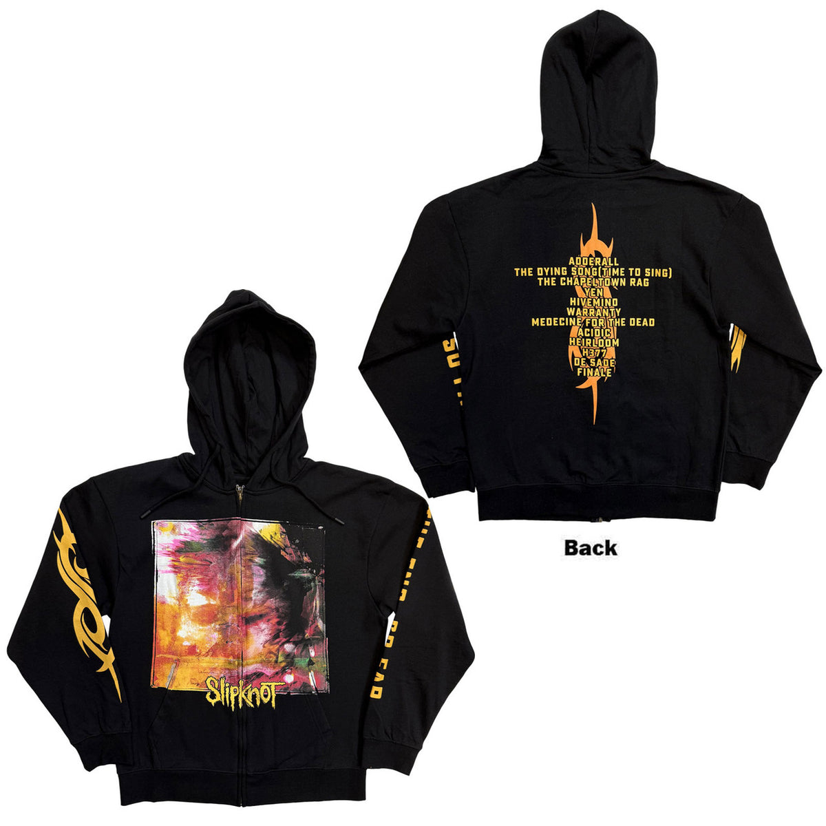 SLIPKNOT Attractive Hoodie, The End, So Far Tracklist