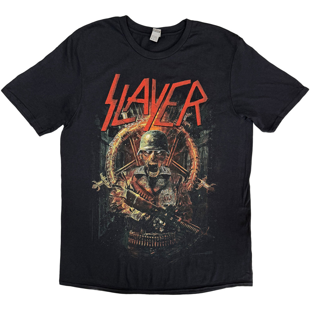 SLAYER Attractive T-Shirt, Hard Cover Comic Book