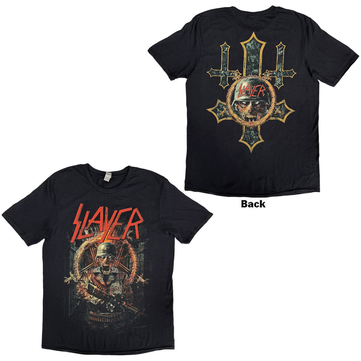 SLAYER Attractive T-Shirt, Hard Cover Comic Book