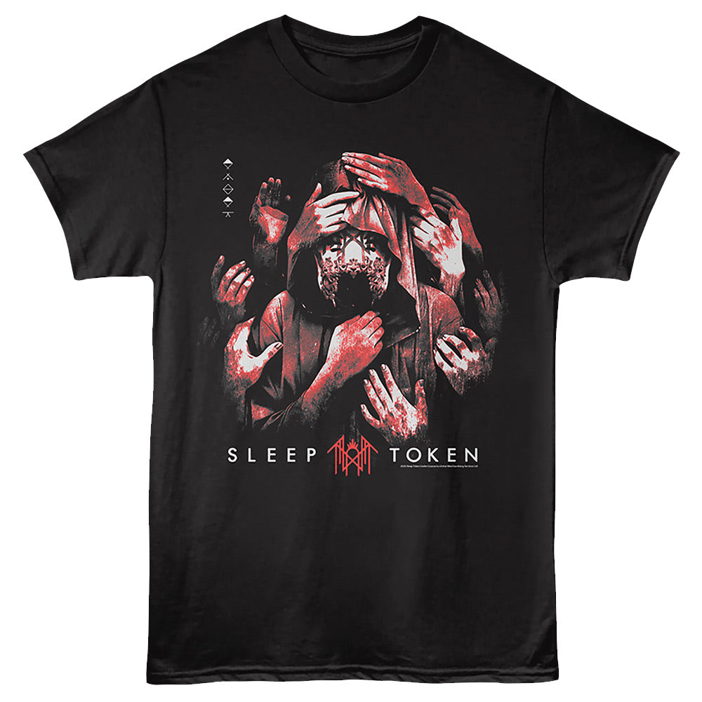 SLEEP TOKEN Eye-Catching T-Shirt, GRABBING HANDS