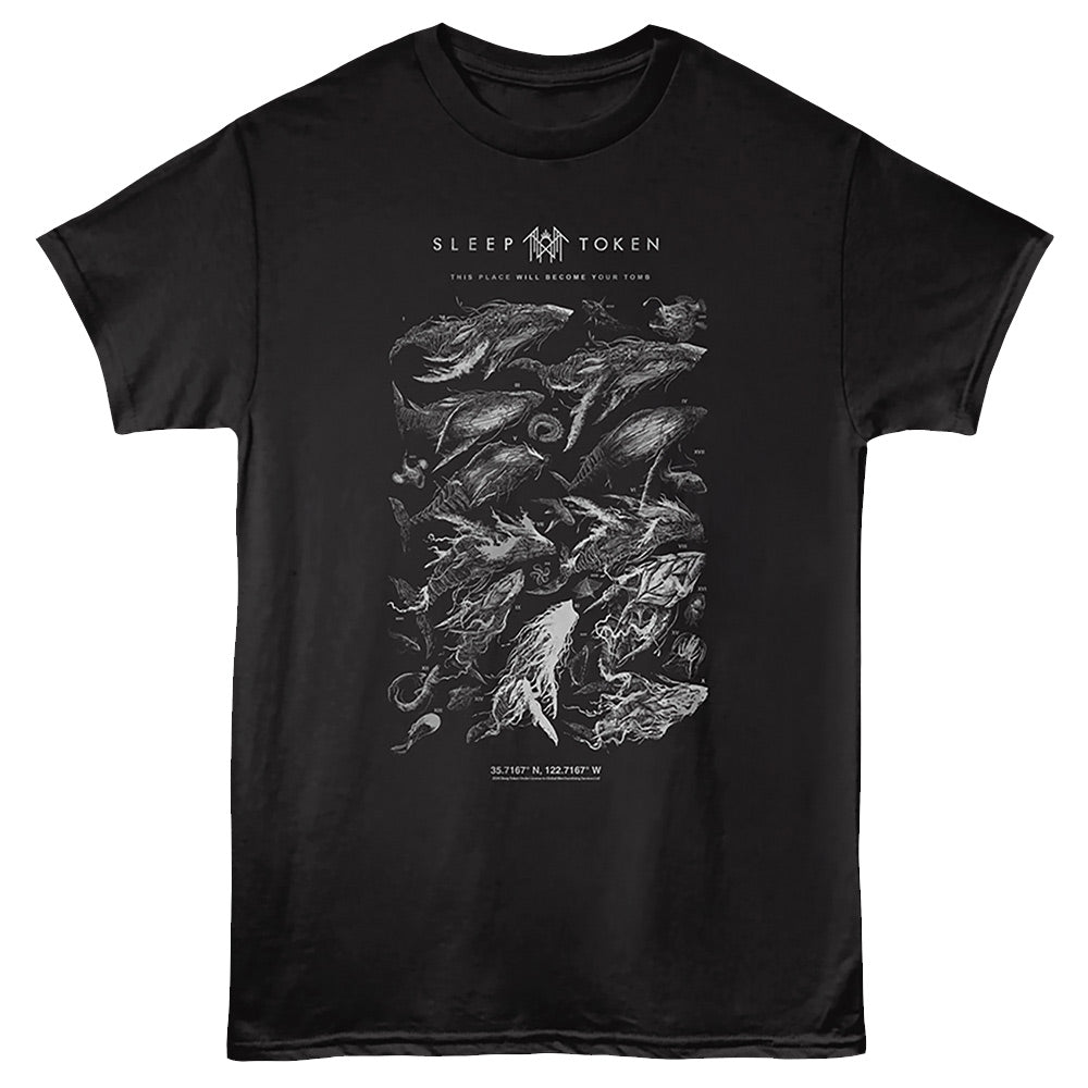 SLEEP TOKEN Eye-Catching T-Shirt, SEALIFE