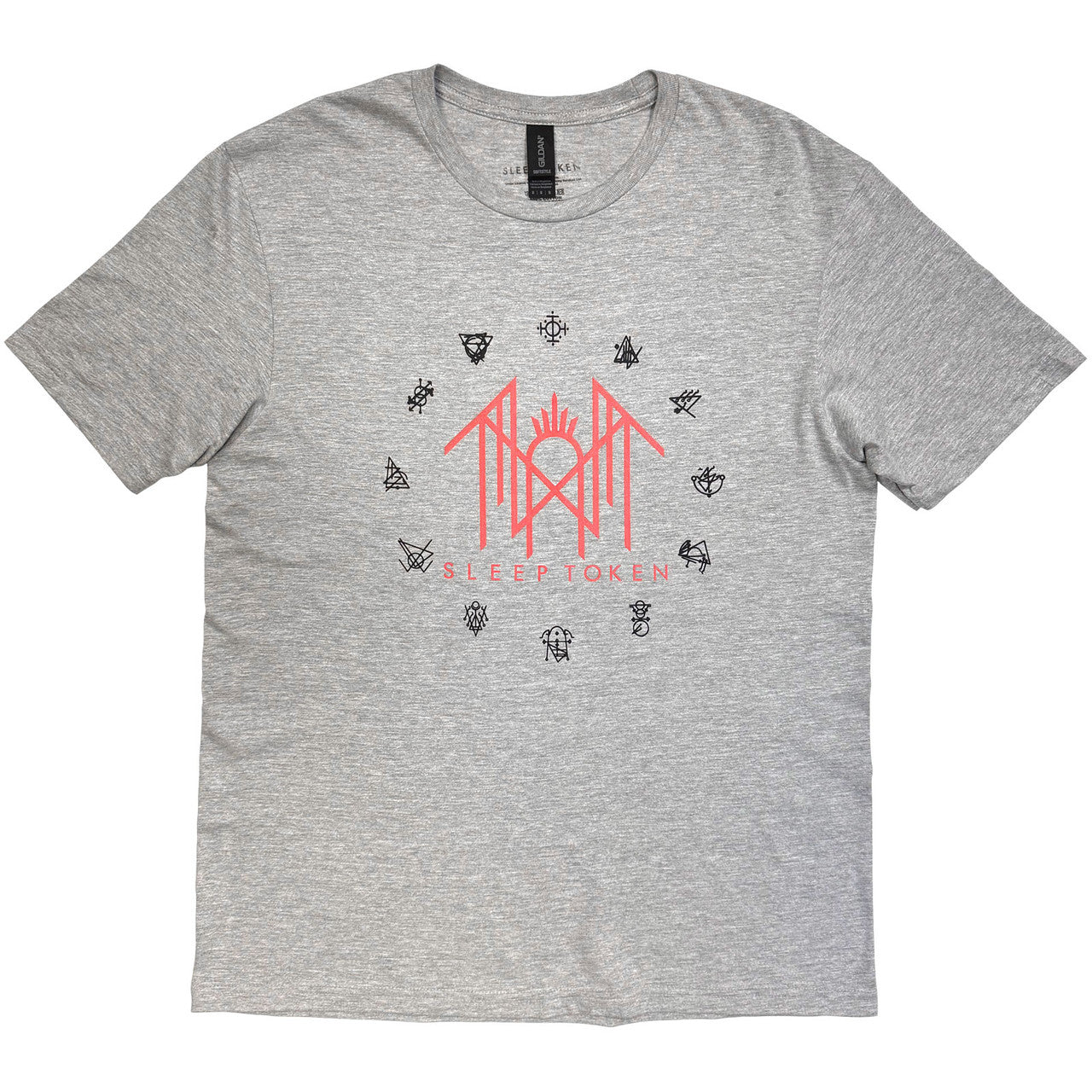 SLEEP TOKEN Attractive T-Shirt, Flamingo Pink Logo