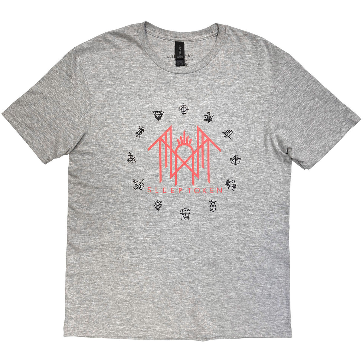 SLEEP TOKEN Attractive T-Shirt, Flamingo Pink Logo