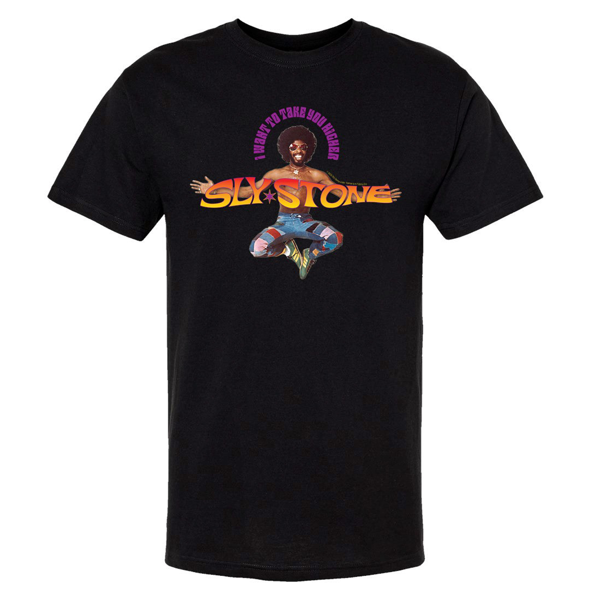 SLY AND THE FAMILY STONE T-Shirt, Take you Higher