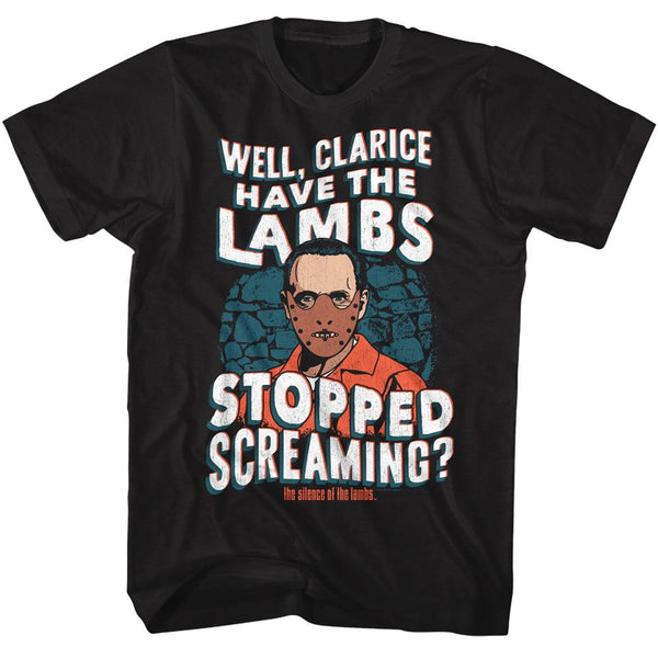 SILENCE OF THE LAMBS T-Shirt, Wavy Lambs Text