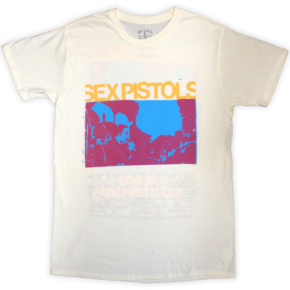THE SEX PISTOLS Attractive T-Shirt, 100 Club