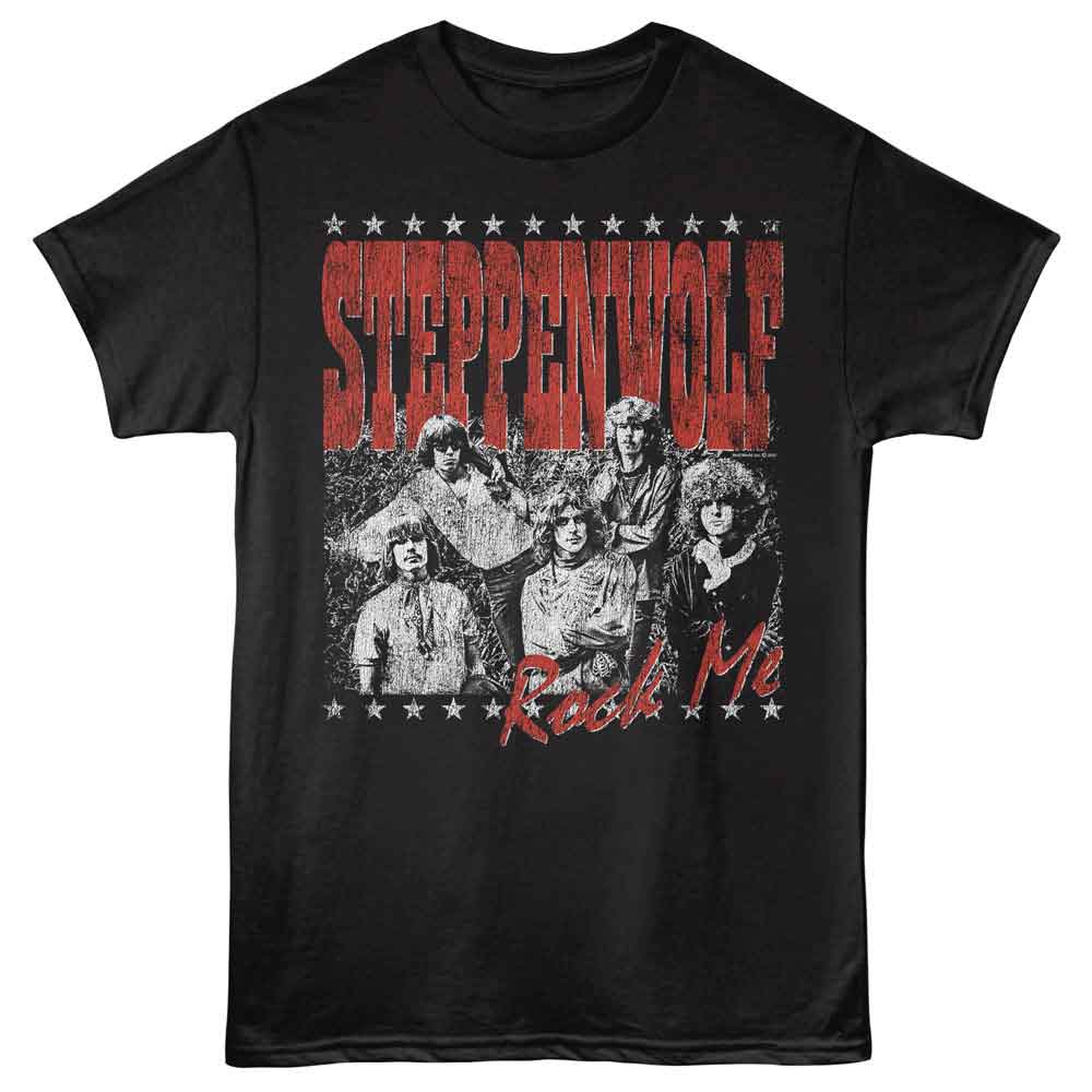 STEPPENWOLF Eye-Catching T-Shirt, ROCK ME
