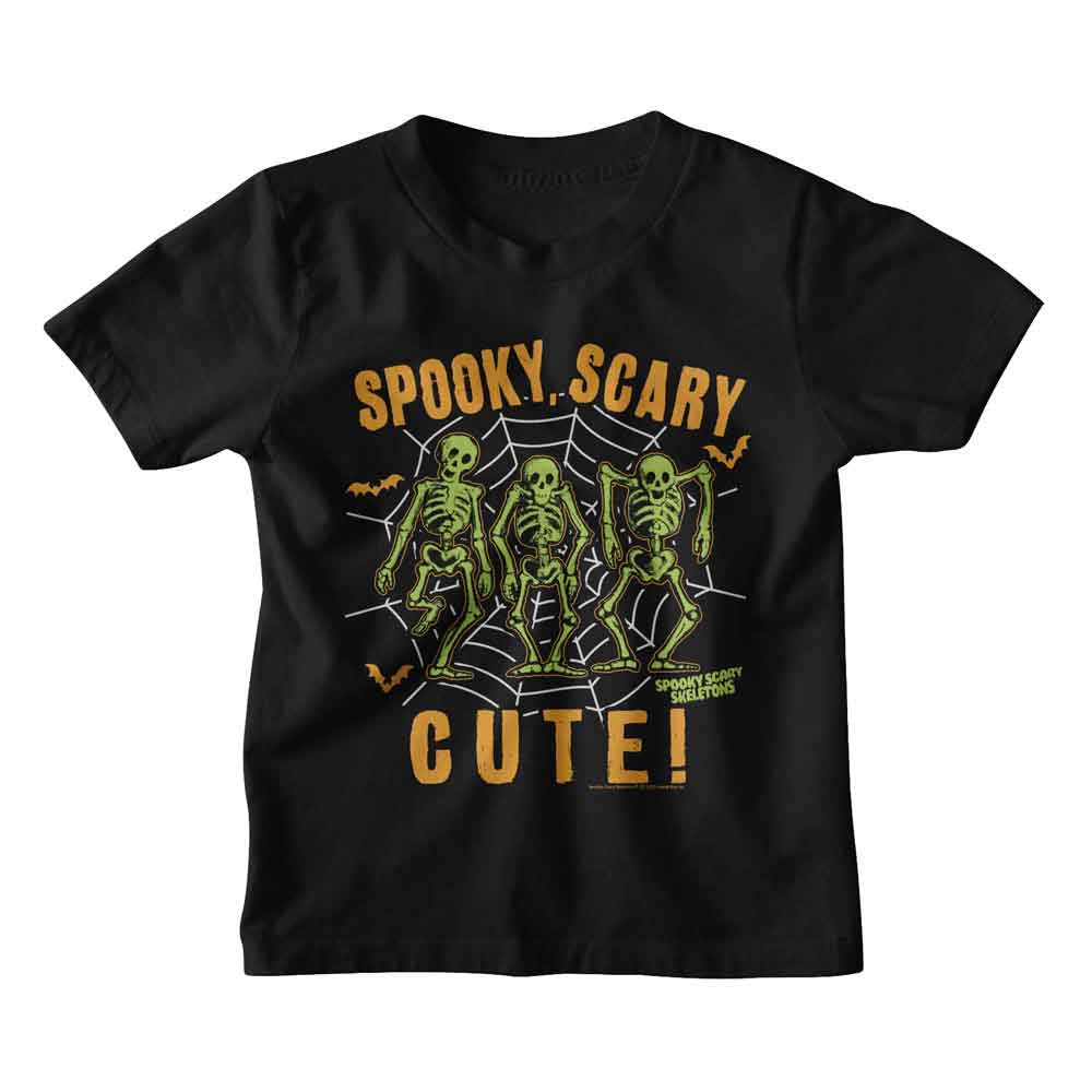 SPOOKY SCARY SKELETONS Eye-Catching T-Shirt, SPOOKY SCARY CUTE