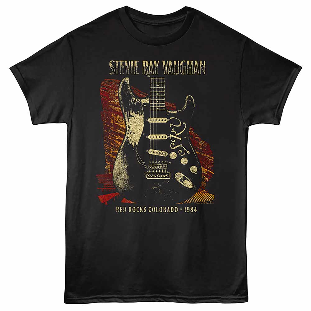 Stevie Ray Vaughan Red Rocks 1984 T-Shirt