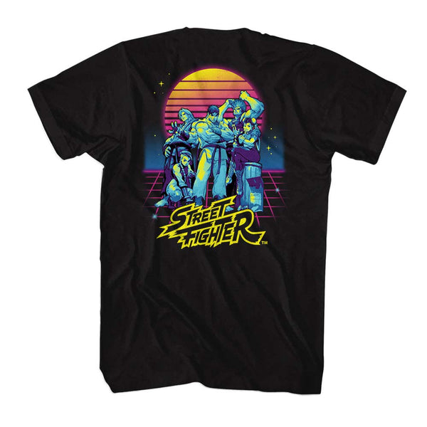 STREET FIGHTER Brave T-Shirt, Synthwave