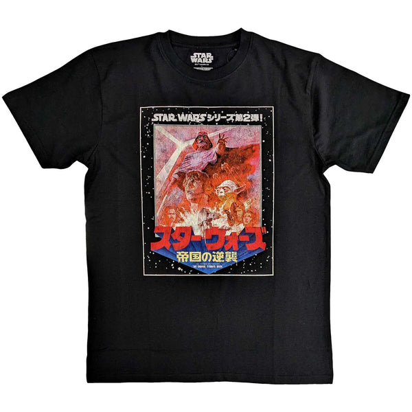 STAR WARS Attractive T-shirt, The Empire Strikes Back Japanese