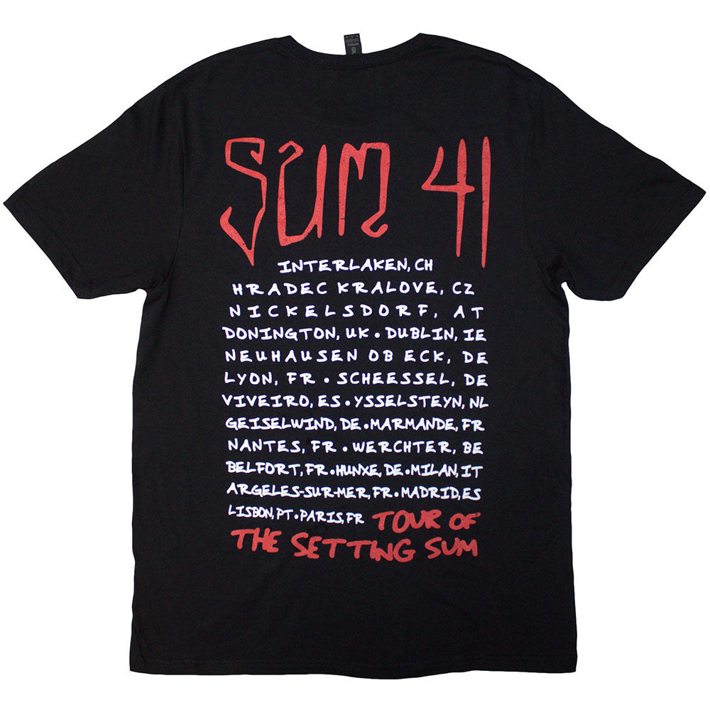 SUM 41 Attractive T-Shirt, Tour &