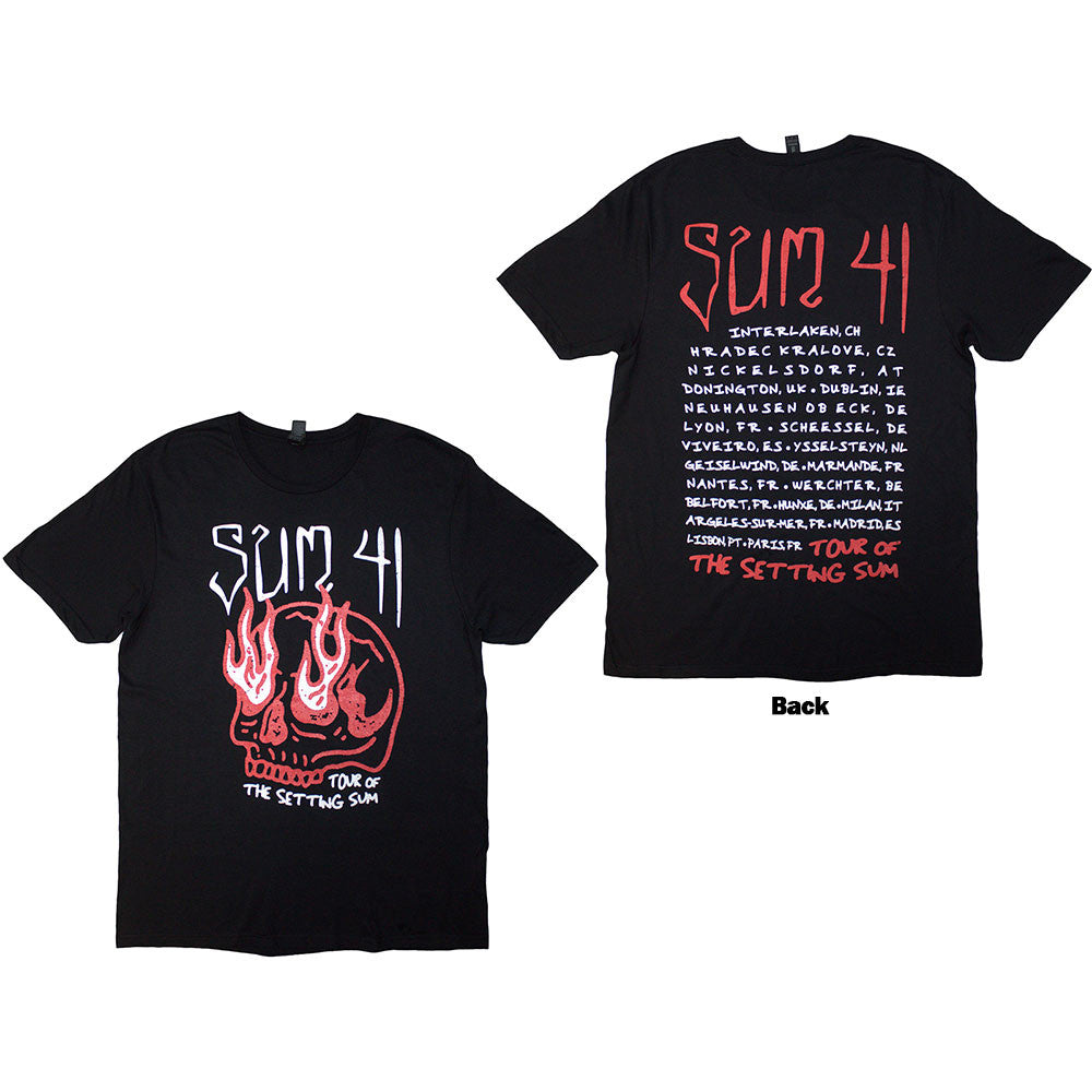 SUM 41 Attractive T-Shirt, Tour &