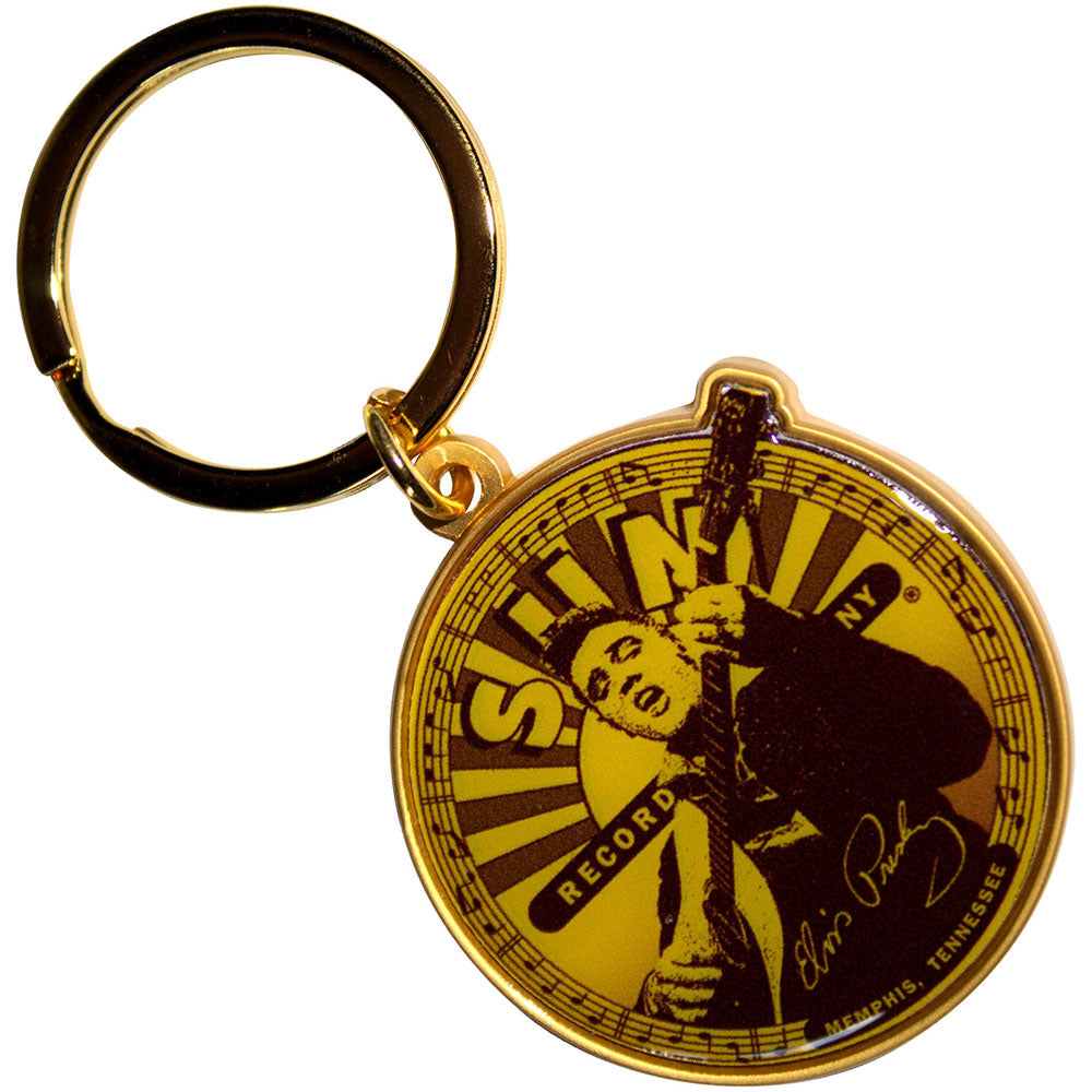 SUN RECORDS Keychain, Elvis Label