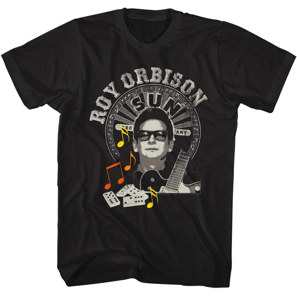 ROY ORBISON Eye-Catching T-Shirt, Sun Records Dominos