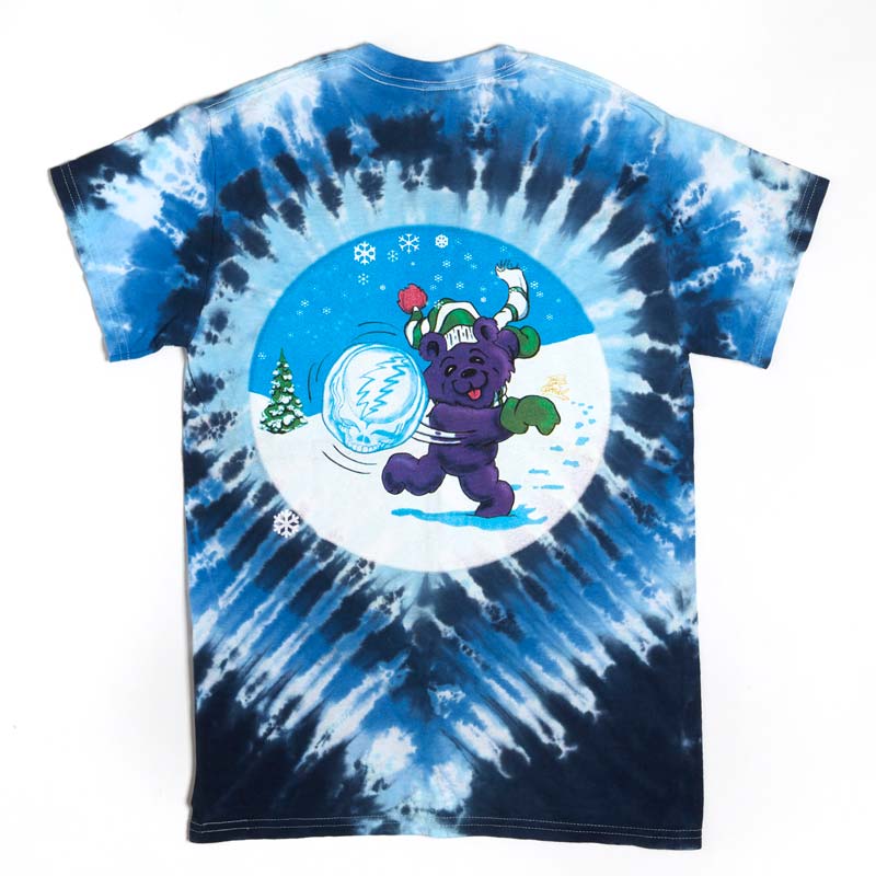 GRATEFUL DEAD Tie Dye T-Shirt, Shred Bears