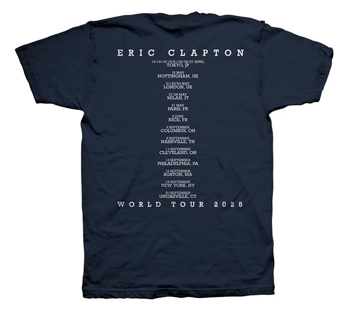 ERIC CLAPTON T-Shirt, Slowhand Tour 2025