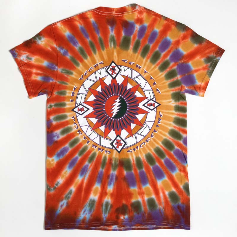 GRATEFUL DEAD Tie Dye T-Shirt, Steal Your Feathers
