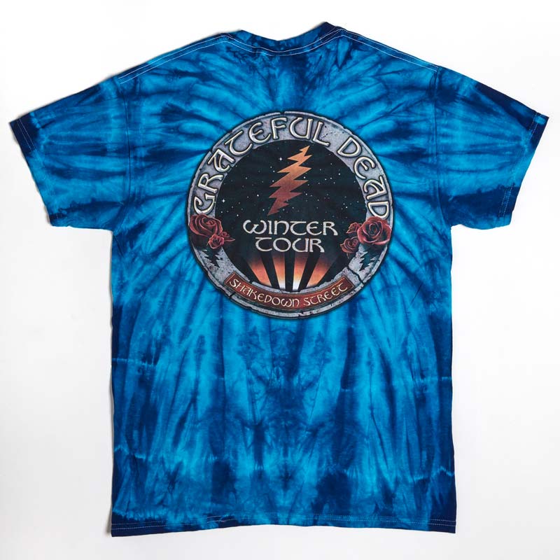 GRATEFUL DEAD Tie Dye T-Shirt, Stone Stealie