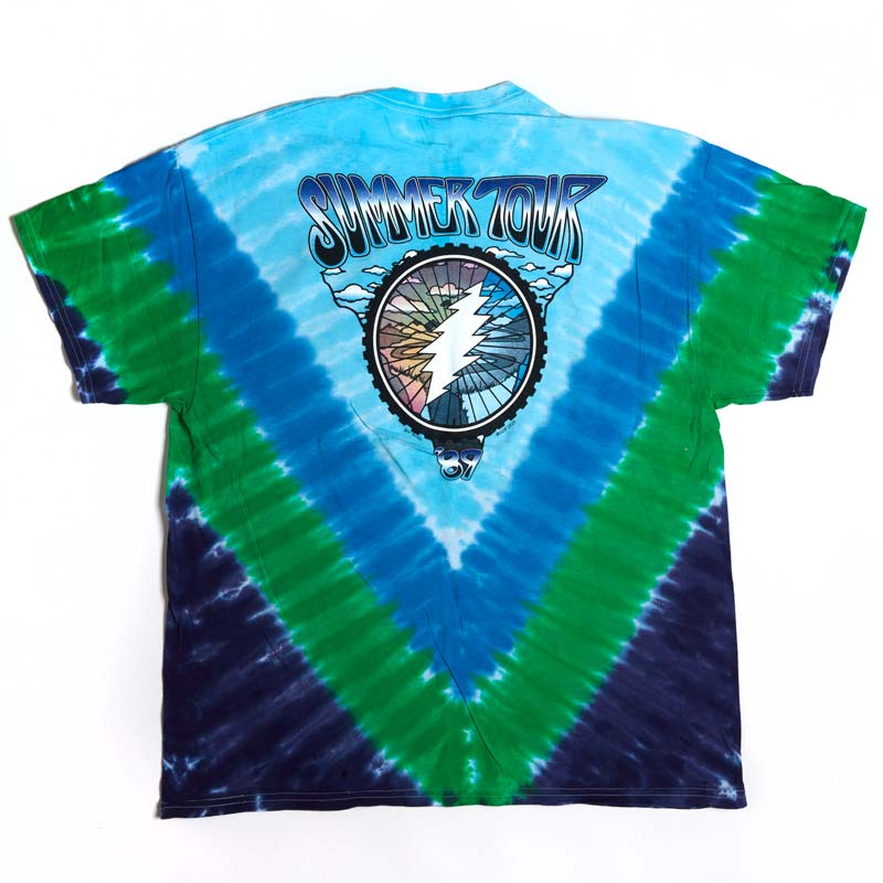 GRATEFUL DEAD Tie Dye T-Shirt, Summer Tour &