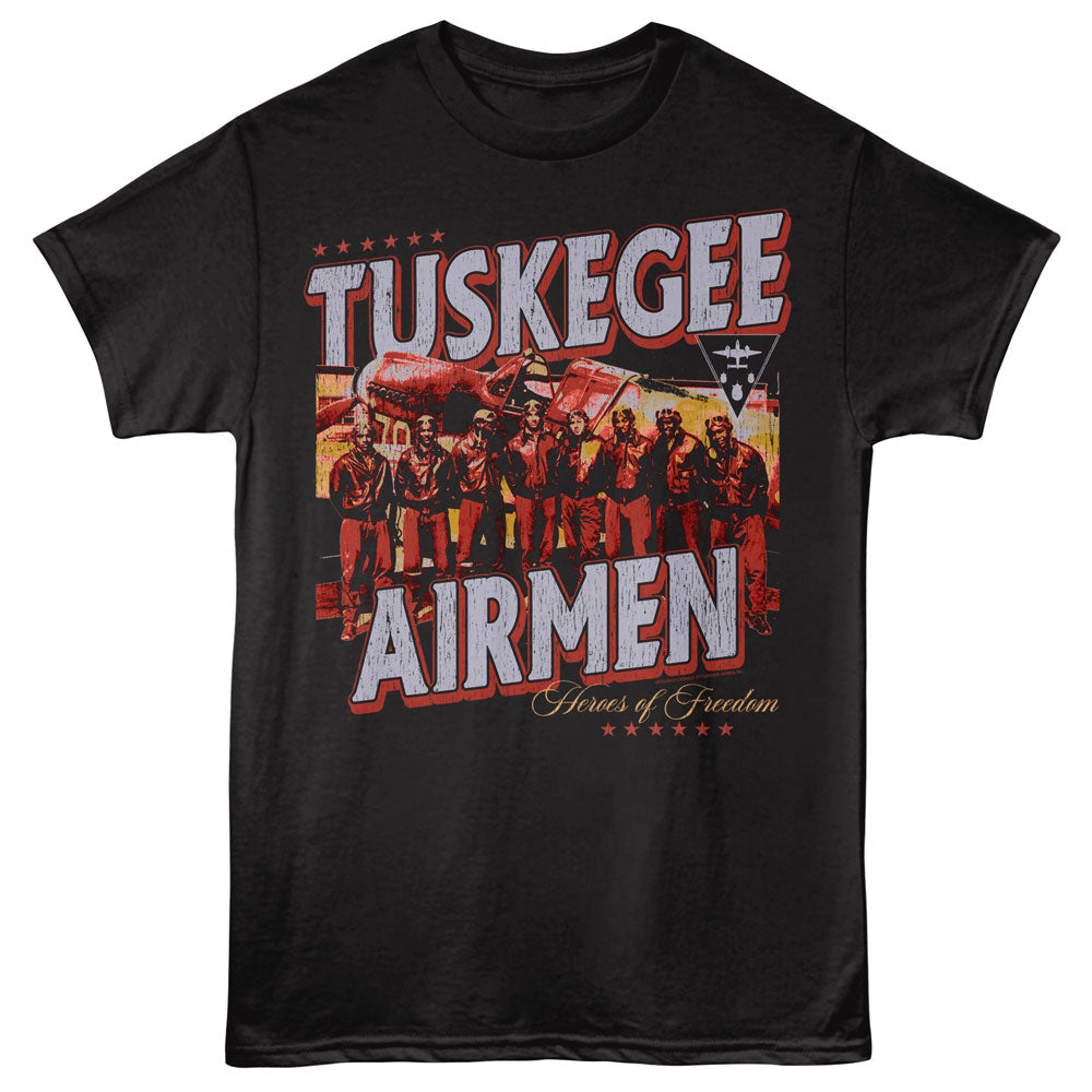 TUSKEGEE AIRMEN Eye-Catching T-Shirt, HEROES OF FREEDOM