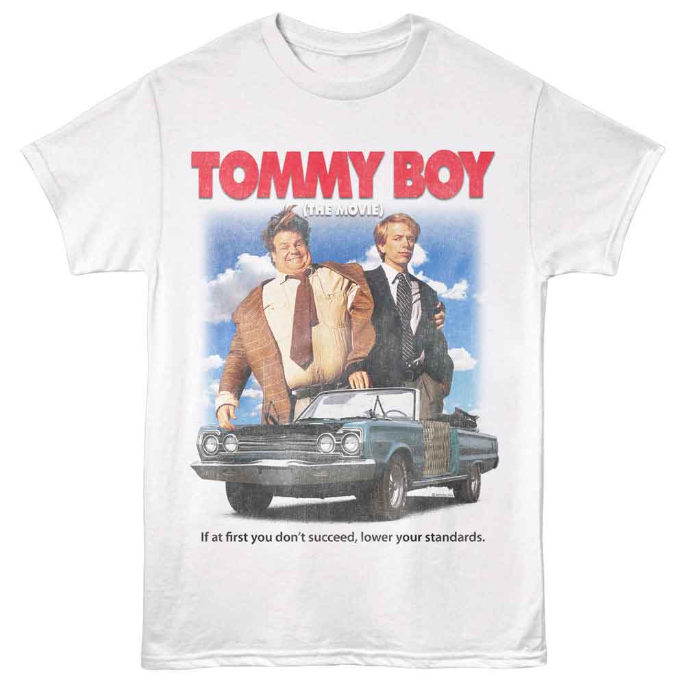 TOMMY BOY Eye-Catching T-Shirt, MOVIE POSTER