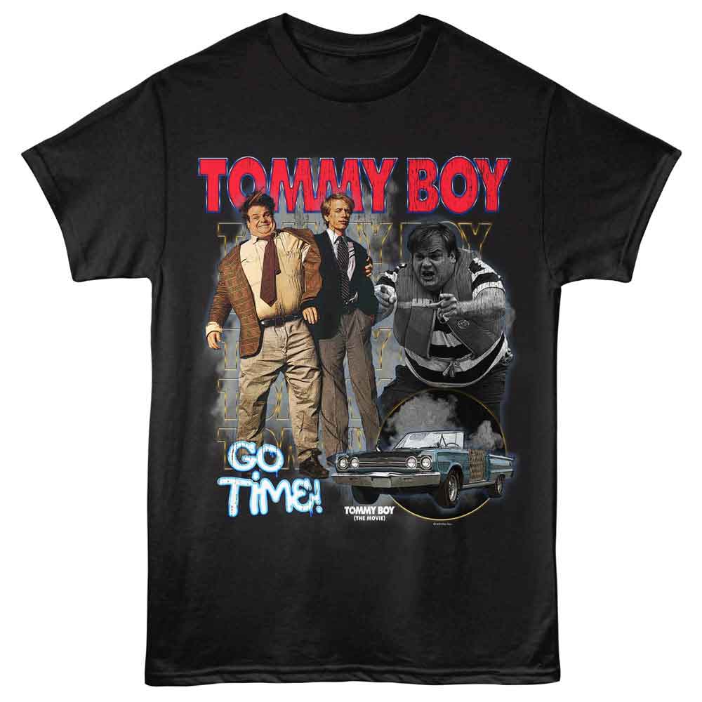 TOMMY BOY Eye-Catching T-Shirt, GO TIME