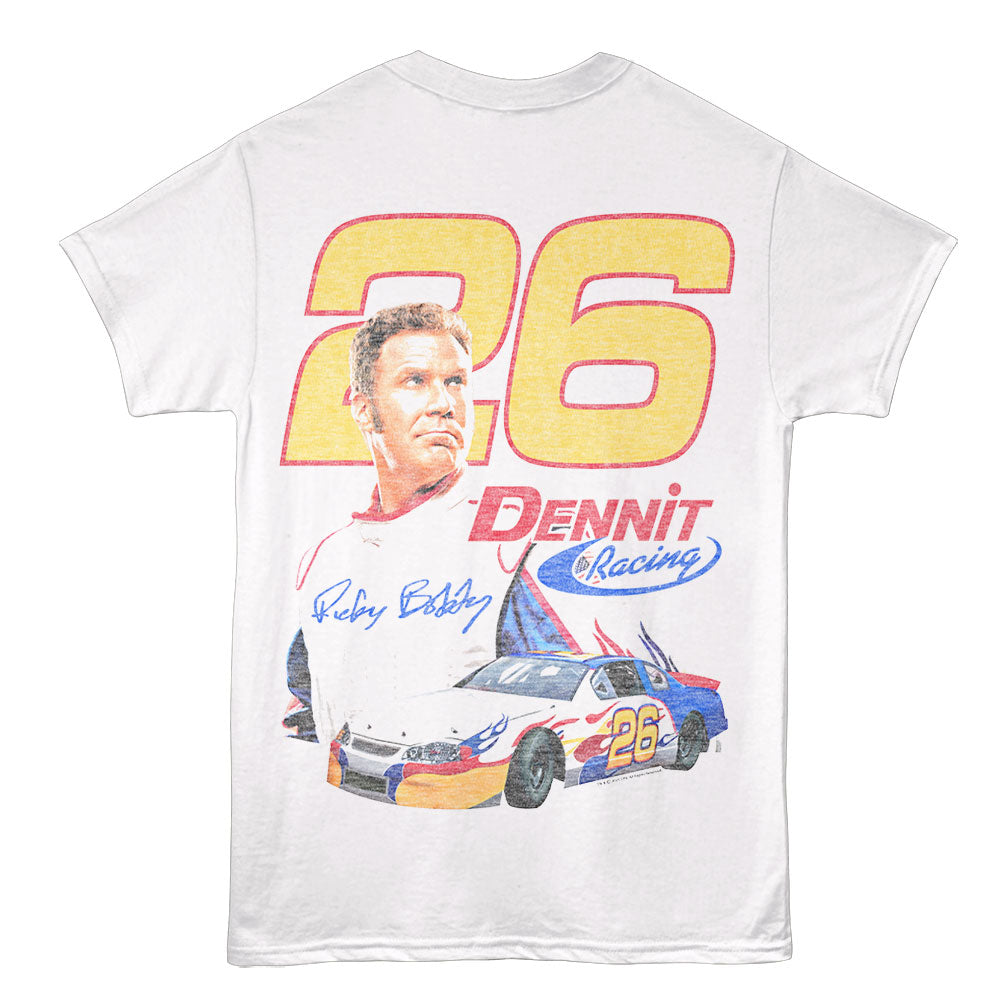 TALLADEGA NIGHTS Eye-Catching T-Shirt, DENNIT RACING 26
