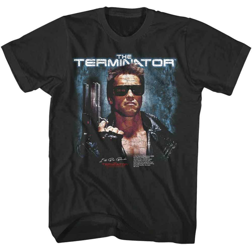 TERMINATOR Famous T-Shirt, JACKET AND PISTOL POSTER